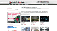 Desktop Screenshot of electronic.ambient-mixer.com